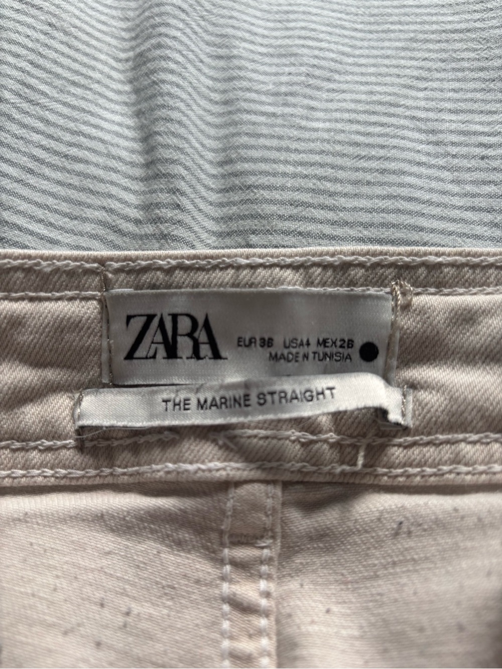 Zara off white sailor pants - Picture 3 of 3